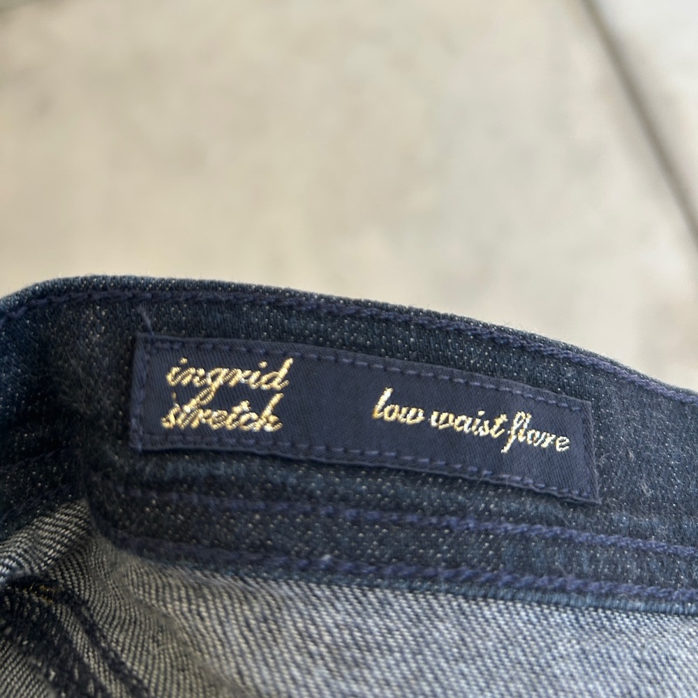 Citizens of Humanity Denim Jeans Ingrid Stretch Low Waist Flare Women Size 28 - Picture 16 of 16